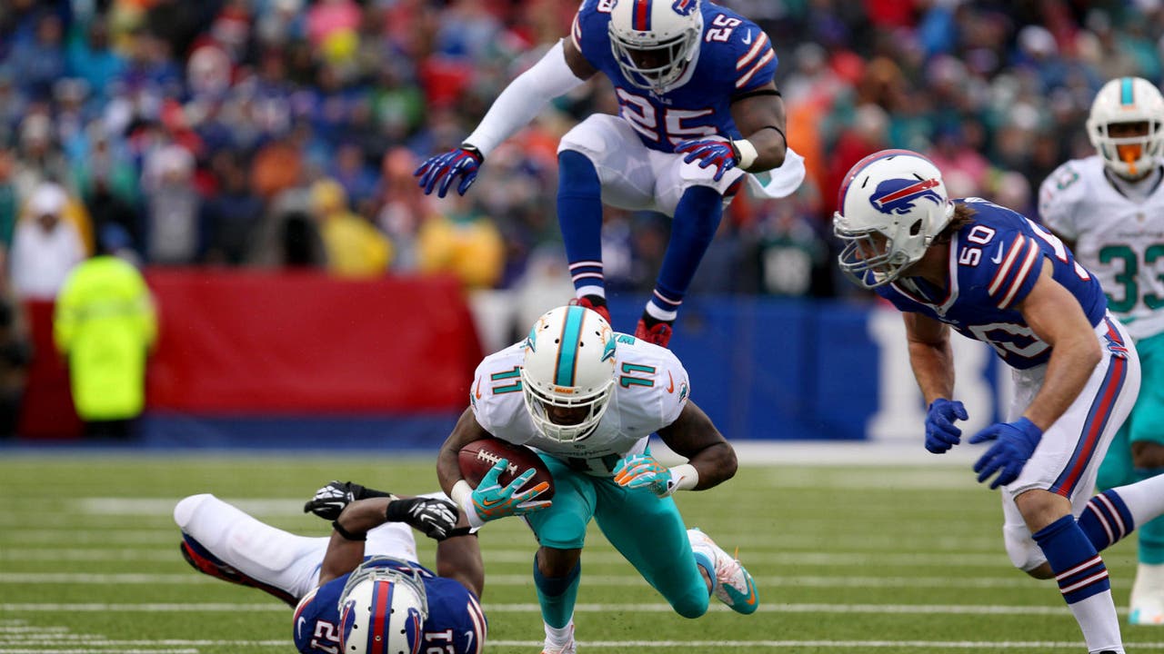 Dolphins' playoff hopes take hit in shutout loss to Bills